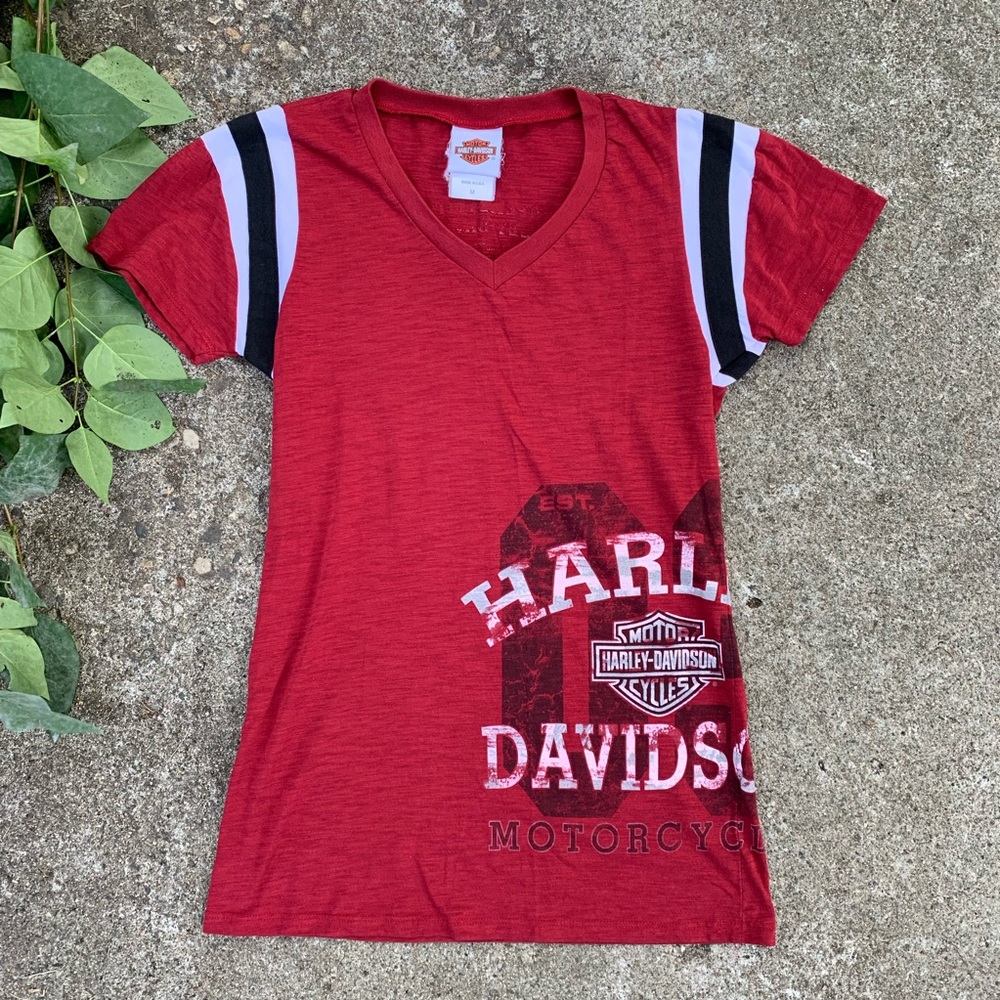 Harley Davidson Burn Out Tee